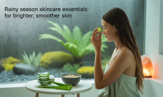 Rainy season skincare essentials from Glamacious for glowing, smooth skin