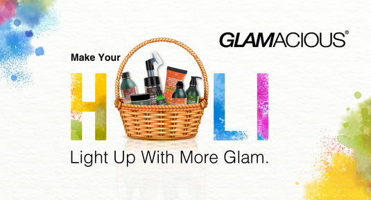 Embrace the colors of Holi and Post-Holi Repair with natural organic skin and hair care products - Glamacious