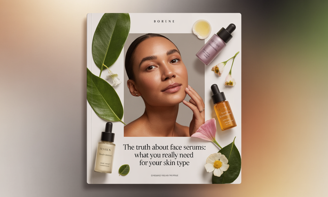 Face serum with dropper for targeted skincare treatment