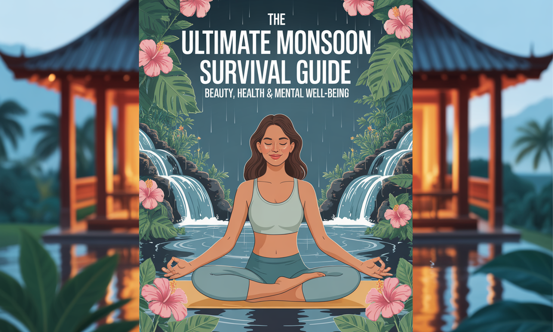 Woman applying Vitamin C foaming face cleanser during monsoon skincare routine