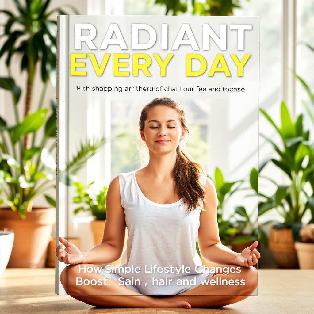 Person doing yoga outdoors, showing how movement boosts skin glow and circulation