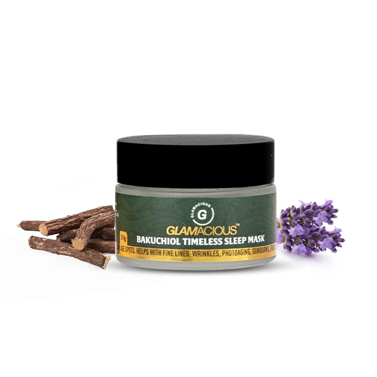 Glamacious Bakuchiol Timeless Sleep Mask - Glamacious